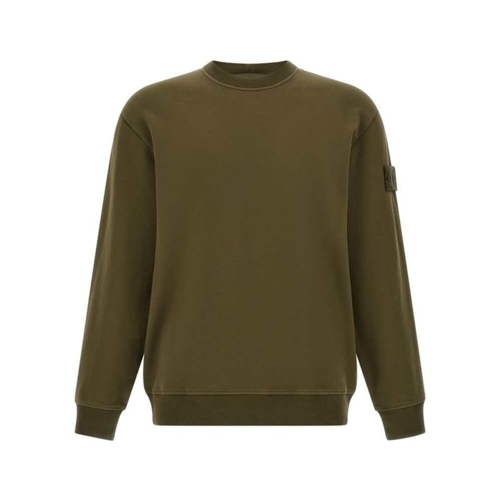 Stone Island Bicolor Cotton Men's Sweatshirt